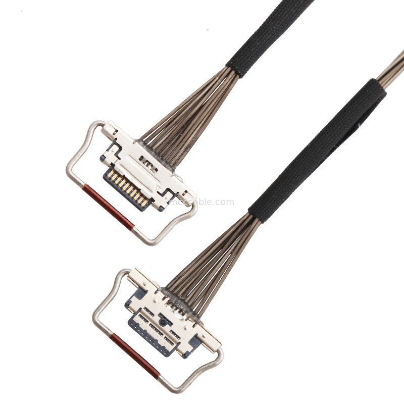 10 lancement de Pin Micro Coaxial Cable 0.4mm 20633-310T-01S Lvds pour la caméra thermique