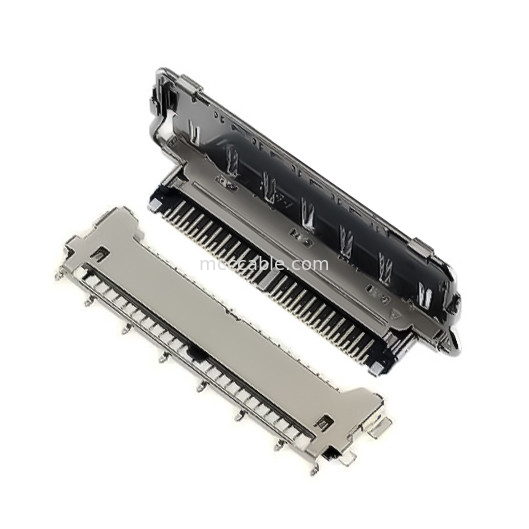 le connecteur de lvds dactylographie 40 à type de accouplement horizontal du connecteur 20977-040T 040E 01 de lvds de goupille le connecteur Micro-coaxial