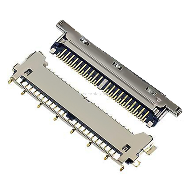 le connecteur de lvds dactylographie 40 à type de accouplement horizontal du connecteur 20977-040T 040E 01 de lvds de goupille le connecteur Micro-coaxial