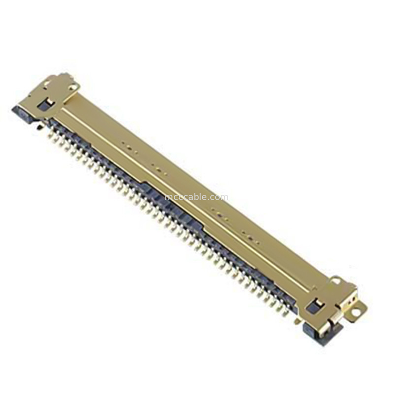 20453 20454 20455-240T A40E-76 2574 2576-0402 Câble coaxial 0,4 mm de hauteur type d'accouplement horizontal micro-coaxie