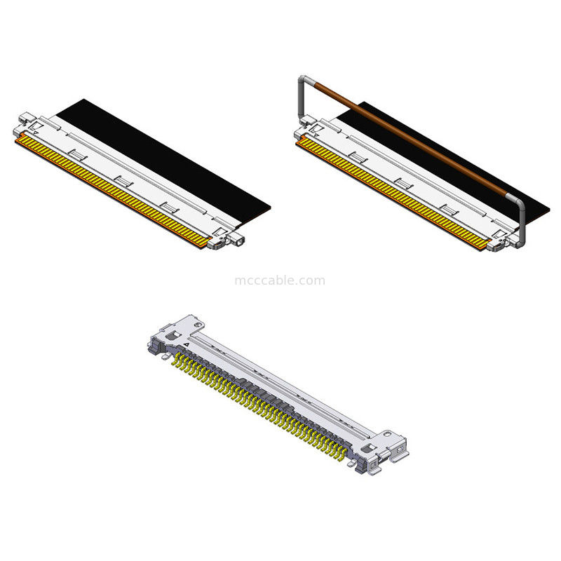 40P Connecteurs de câble coaxial automobile 20858-040T-01 40Pin Direction d'accouplement horizontale