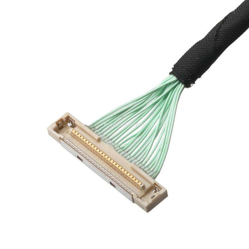 Connecteur Assemblage de câble UAV Lvds Edp Assemblage de câble DF36-25P-0.4SD Micro câble coaxial