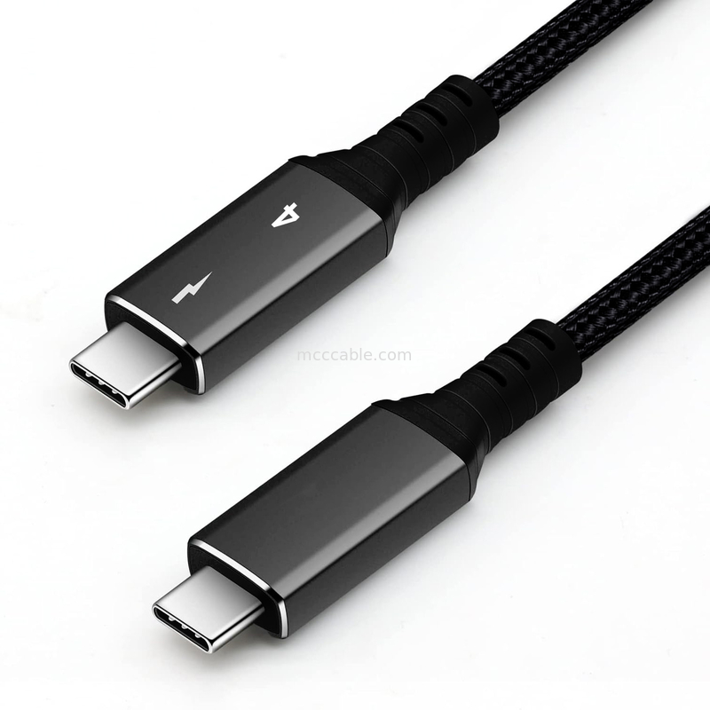 Thunderbolt 4 vitesses de 40 Gbps, prend en charge les écrans 4K doubles ou 8K simples