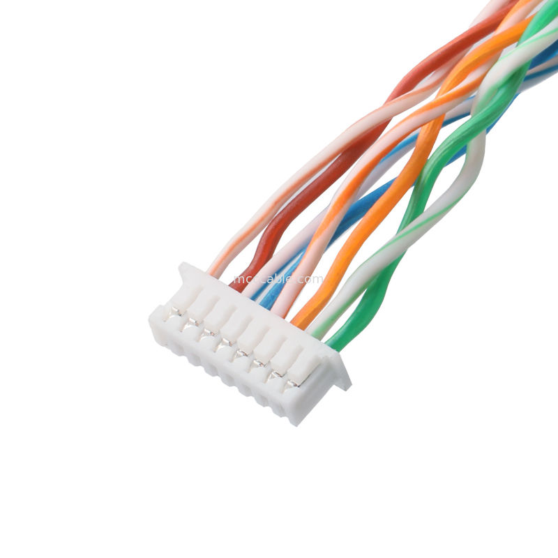 IP67 Connecteur circulaire à 8 broches imperméable à l'eau SA812/S8S avec câble CAT5e pour systèmes de caméra