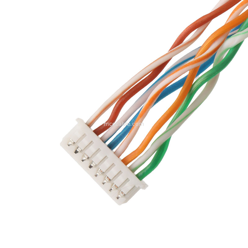 IP67 Connecteur circulaire à 8 broches imperméable à l'eau SA812/S8S avec câble CAT5e pour systèmes de caméra