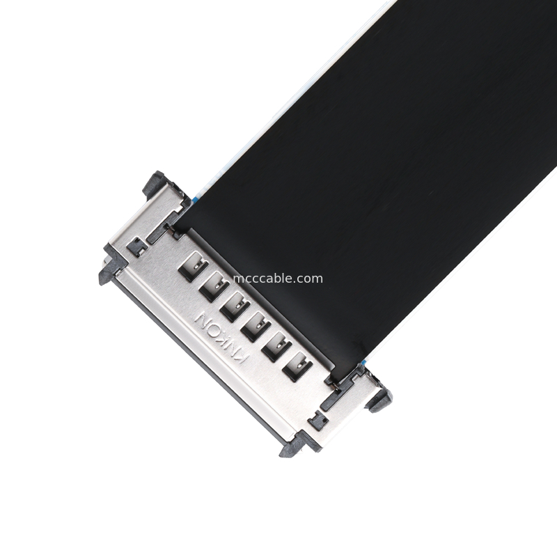 Le câble FFC RE51 à 51 broches, hauteur de 0,5 mm, UL489701, EMI-shielded, débit de données de 2 Gbps