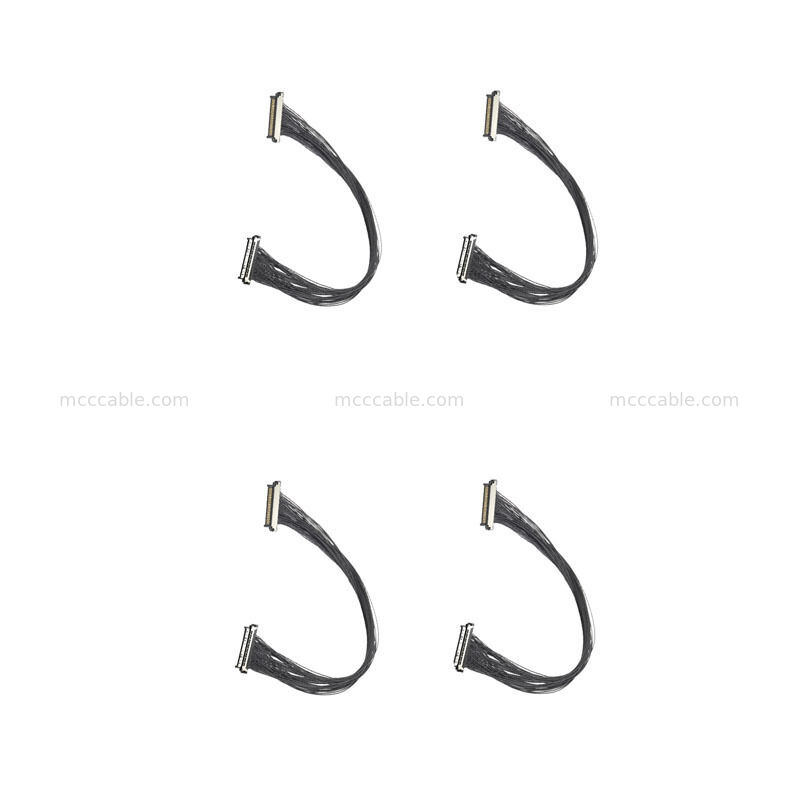 Standard militaire USL20-30SS-019B 0.4 mm Micro câble coaxial pour équipement de caméra tactique et de champ de bataille