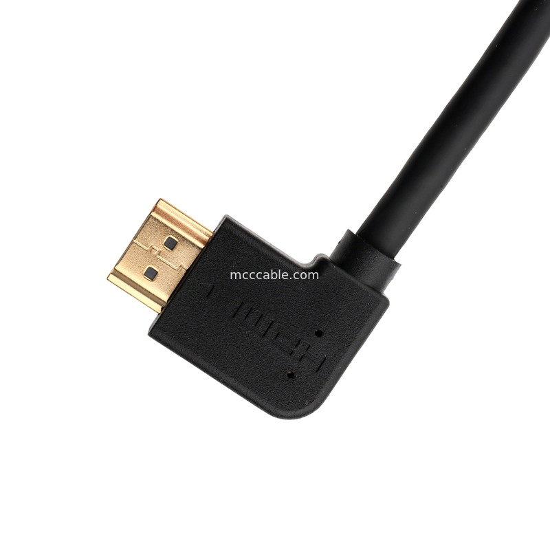 HDMI Male to Male Cable 1.4 Version with 3.6mm OD Black PVC Jacket