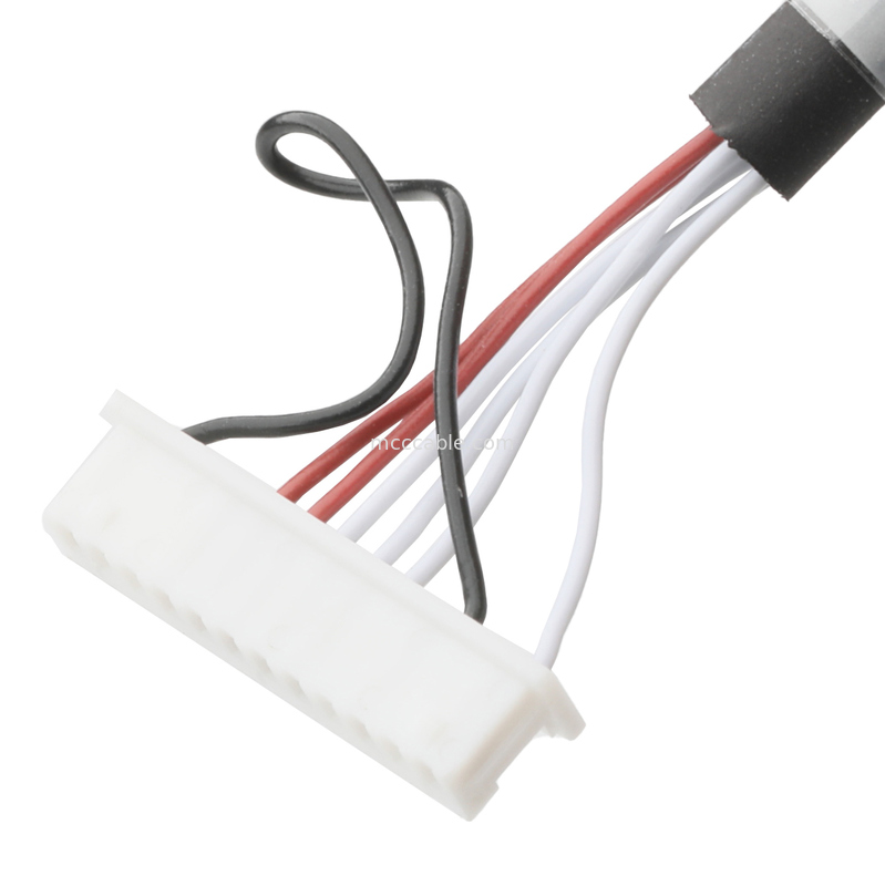 Assemblage de câble LVDS pas de 1,0 mm à 1,25 mm - UL1571 28AWG pour connexion d'écran LCD