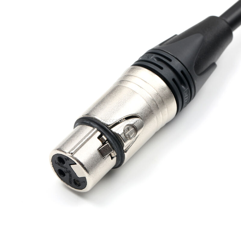 Assemblage de câble XLR à 3 broches, féminin à Molex 51163-0300 Neutrik NC3FXX