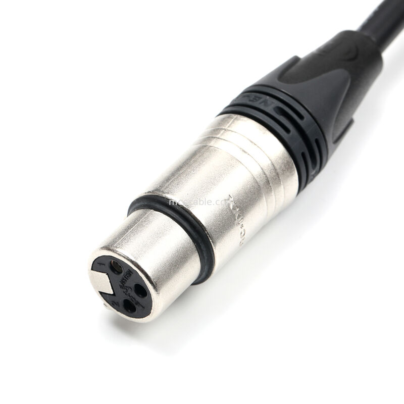 Assemblage de câble XLR à 3 broches, féminin à Molex 51163-0300 Neutrik NC3FXX