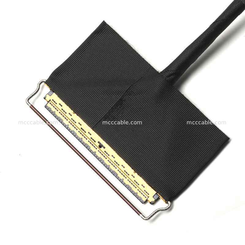 Assemblage de câble d'affichage micro coaxal personnalisé 20453 50Pin à 30Pin pour les cartes de pilotage LCD