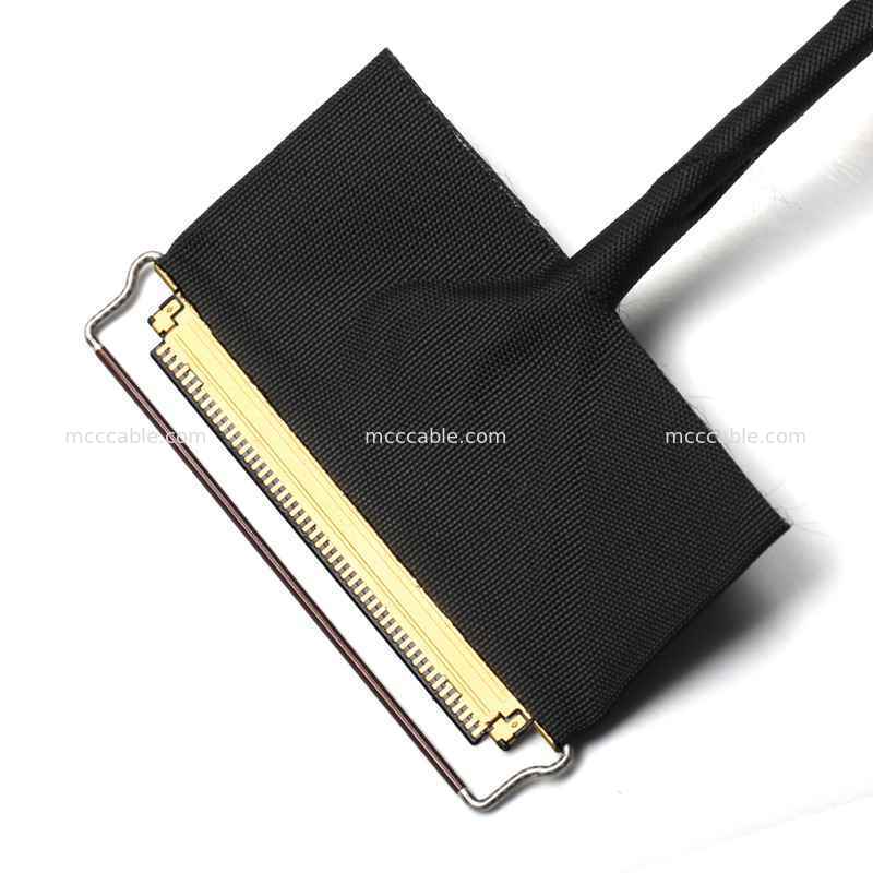 Assemblage de câble d'affichage micro coaxal personnalisé 20453 50Pin à 30Pin pour les cartes de pilotage LCD