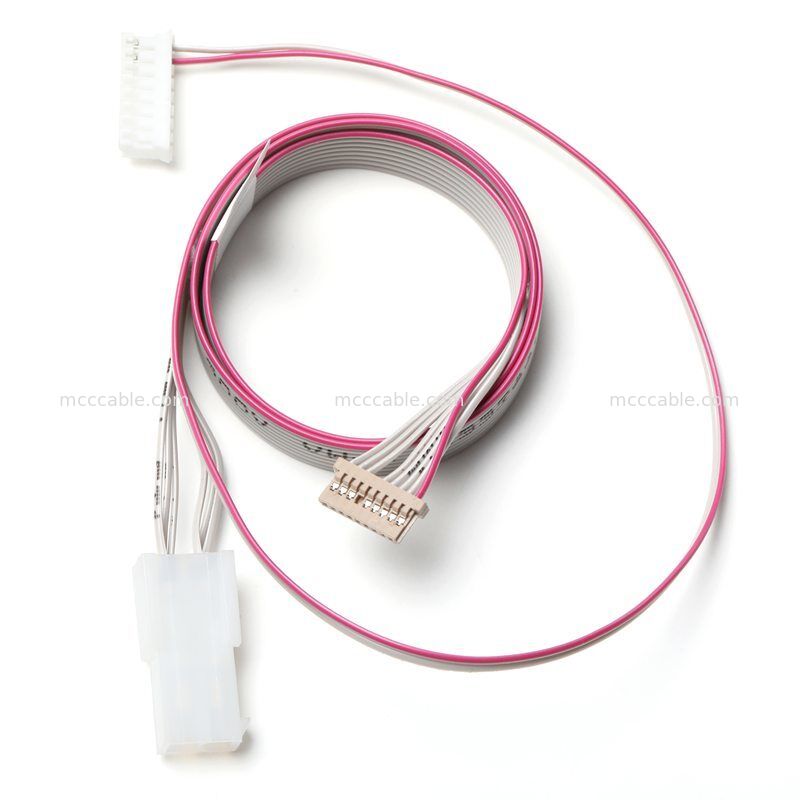 Assemblage personnalisé de câble de commande de rétroéclairage LCD 8Pin à 2Pin à 9Pin pour les systèmes d'affichage