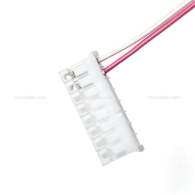 Assemblage personnalisé de câble de commande de rétroéclairage LCD 8Pin à 2Pin à 9Pin pour les systèmes d'affichage