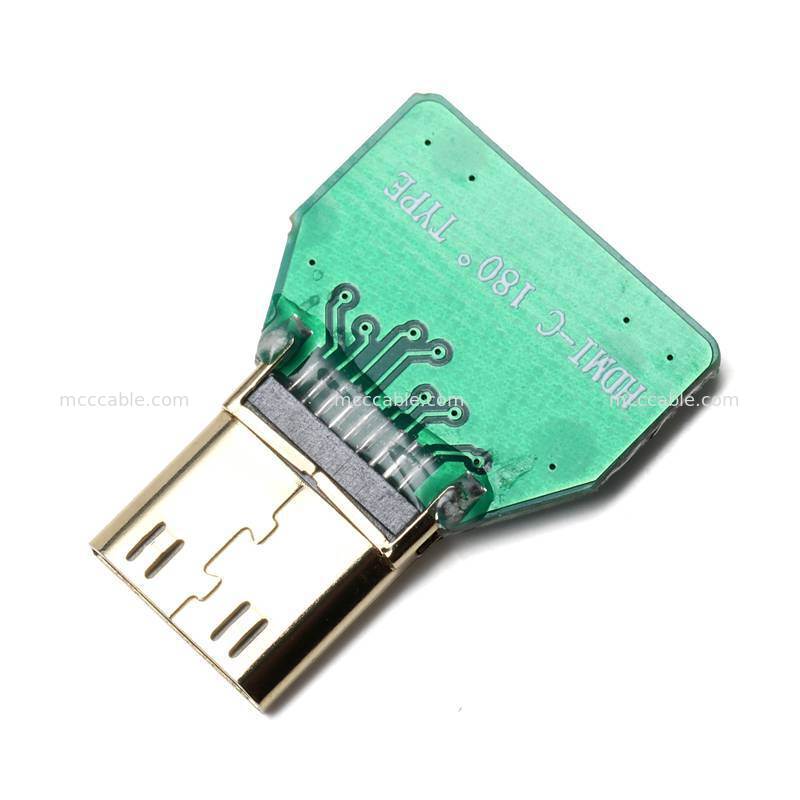Ensemble de câbles coaxiaux micro HDMI vers mini HDMI personnalisés pour systèmes d'affichage intégrés