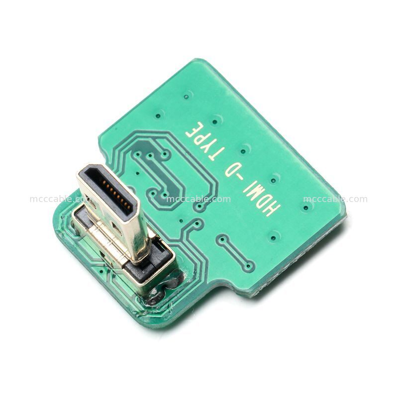 Ensemble de câbles coaxiaux micro HDMI vers mini HDMI personnalisés pour systèmes d'affichage intégrés