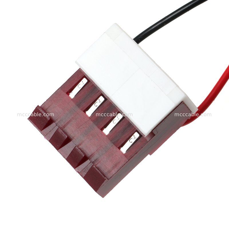 4 broches Nano-Fit à l'assemblage du câble d'alimentation MTA156 15V AWG22