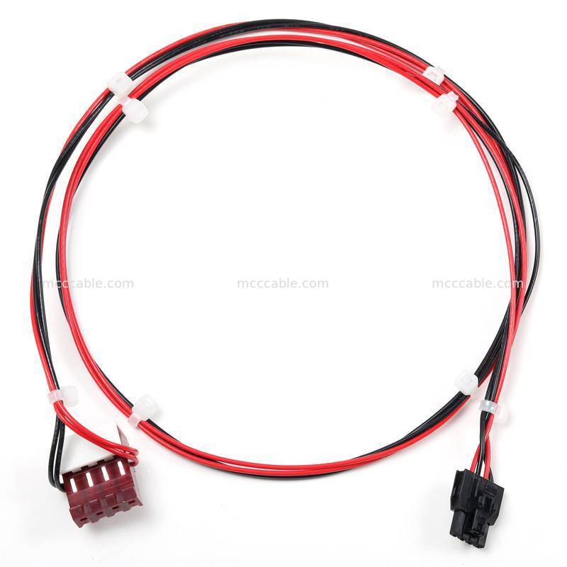 4 broches Nano-Fit à l'assemblage du câble d'alimentation MTA156 15V AWG22