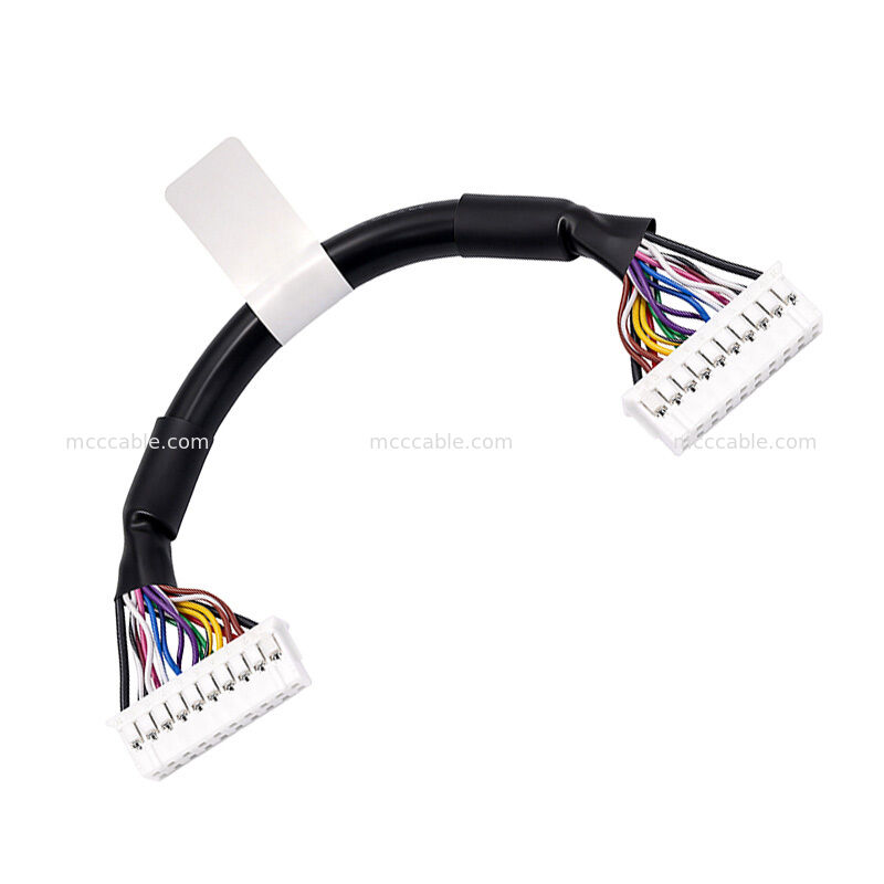 Custom M.2 to Adapter Board Cable Assembly with 20-Pin PHDR-20VS Connectors