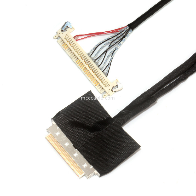 câble de connecteur d'affichage de 30 positions Jae Fi X30hl aux as 88441 à 1.25mm MOLEX 51146-0500