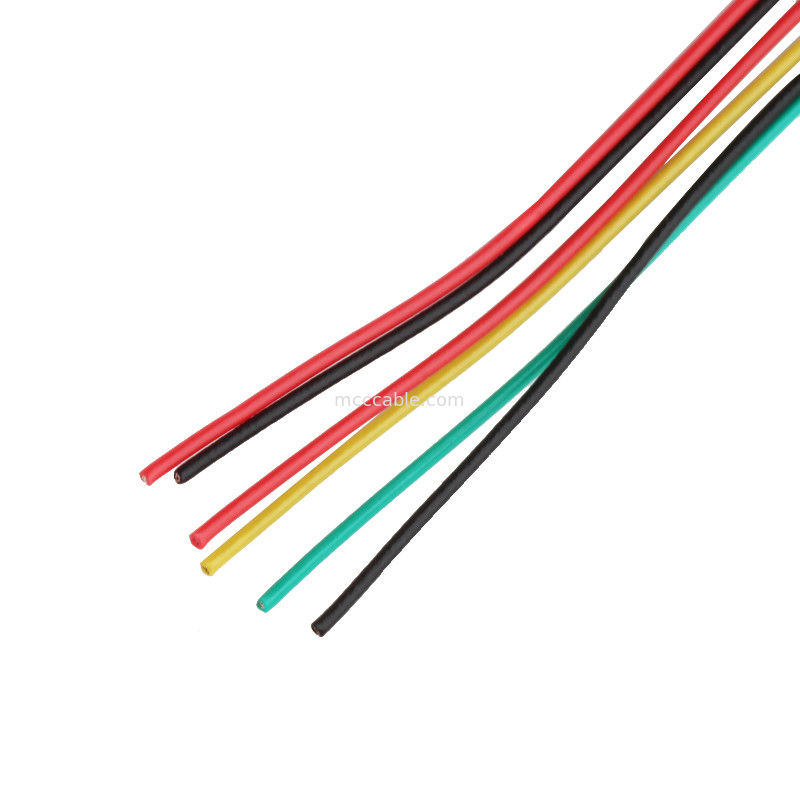 Câble équipé des HEURES DF14 Lvds de lancement de 6DS 1.25mm sertissant par replis le connecteur d'affichage de 6 lvds de Pin