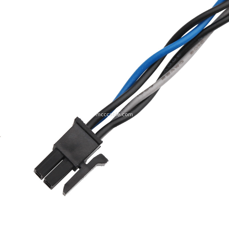 Assemblée 3,0 de cable électrique de MOLEX 430250408 À de TE 2-520129-2 4 longueur de la borne 100mm