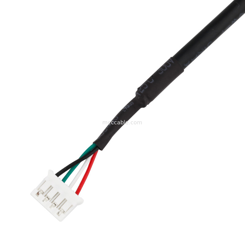 Câble équipé de harnais de 28AWG LED JST PHR-5P au lancement de SH1.0 5P 1.0mm