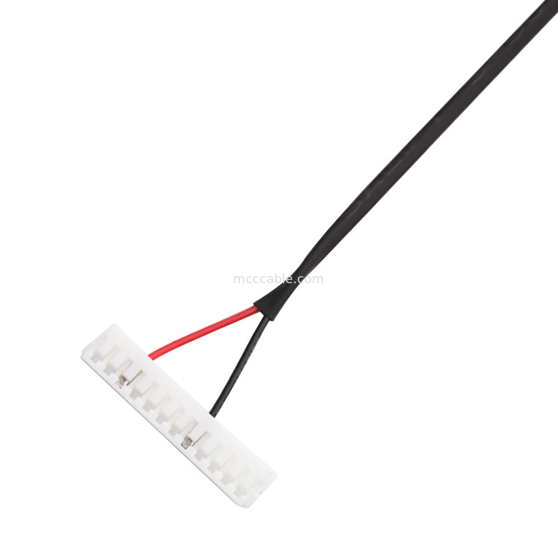 PRISE de C.C du cable électrique de prise de C.C de JST HER-12 LVDS 2,5 au câble de connecteur mâle des lvds 12 de lancement