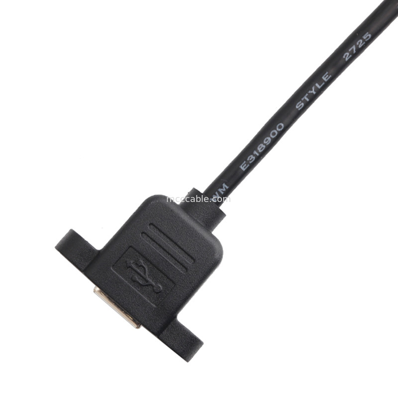 Assemblée de bâti de panneau de câble d'Usb B de Durachill de harnais de fil du lancement A2542ha-6p de 2.54mm