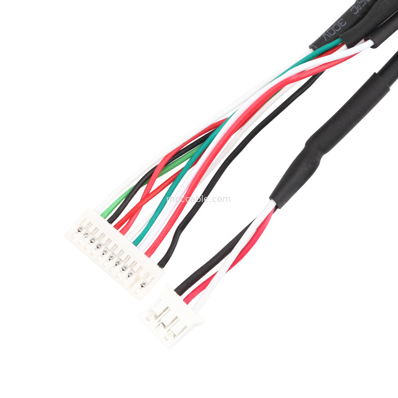 Connecteur d'affichage de lvds du câble équipé de harnais de connecteur de pH JST PHR7 PHR4 PHR3 PHR2