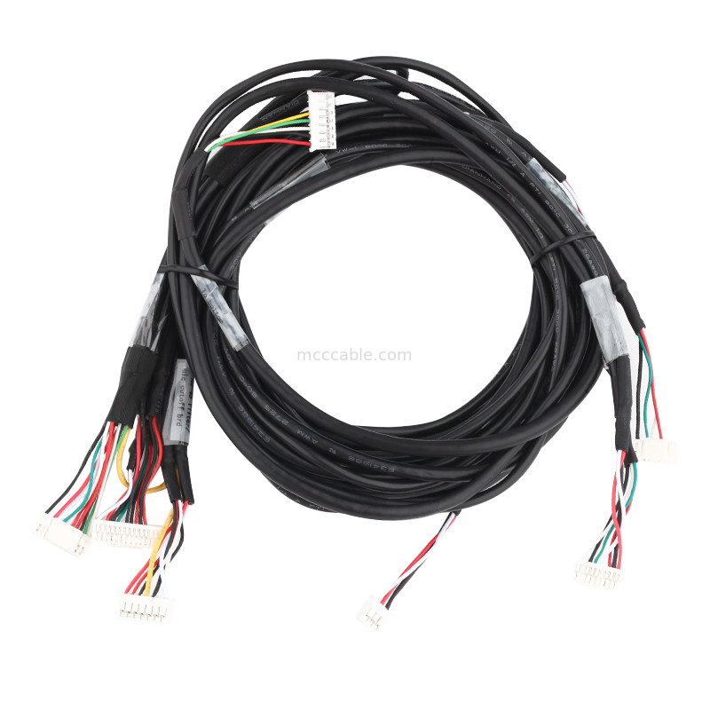 Connecteur d'affichage de lvds du câble équipé de harnais de connecteur de pH JST PHR7 PHR4 PHR3 PHR2
