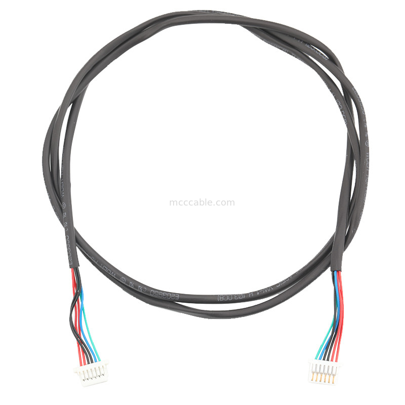 Le câble équipé de harnais de JST SHLP-06V-SB SHR-6P pour transmettent des signaux/courant électrique
