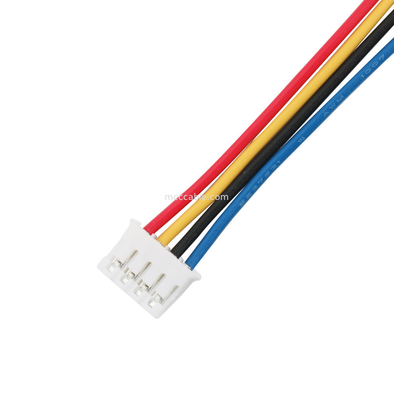 OEM de longueur du lancement 400mm de la borne 0.2mm du câble équipé de harnais de PH2.0 PHR-4P 4